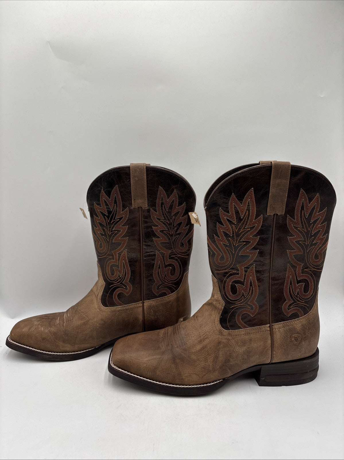 Ariat Men's Authentic Layton Western Boots Brown Size 14EE