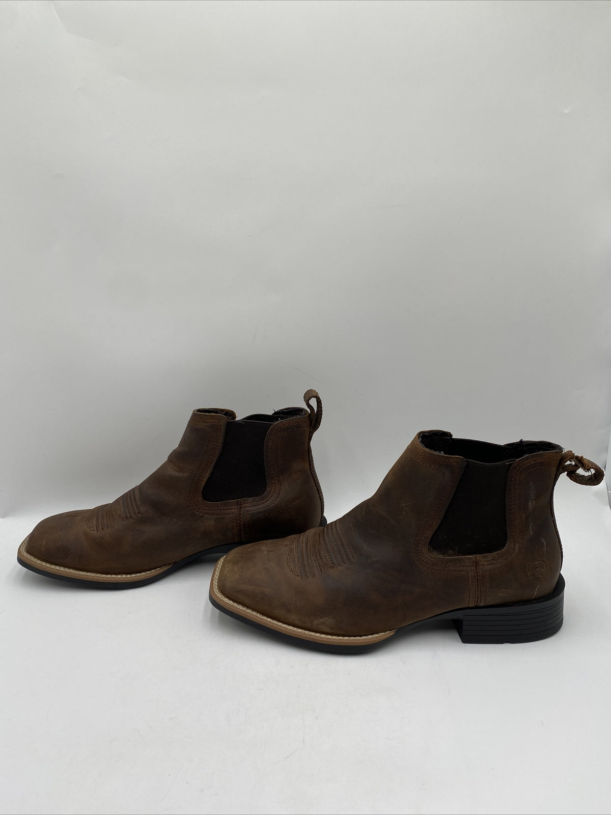 Ariat Men's Booker Ultra Western Boots Brown Size 11D -  BrokenInBoots