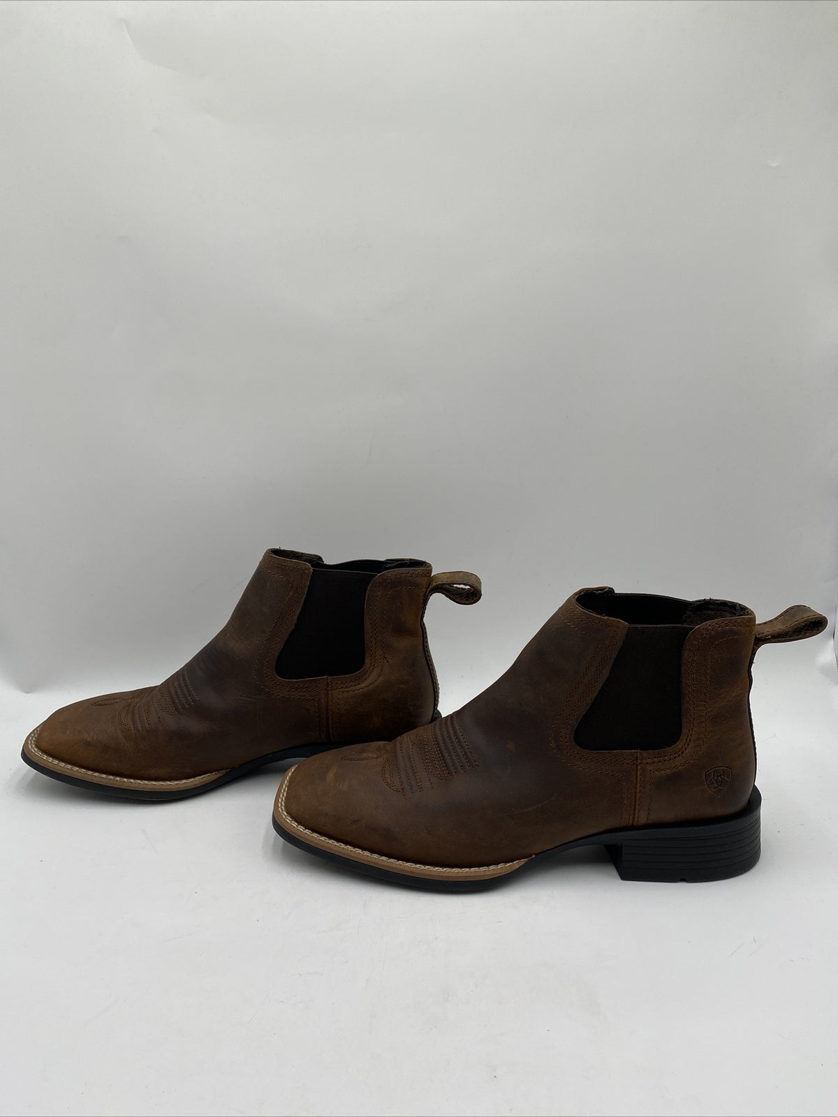 Ariat Men's Booker Ultra Western Boots Brown Size 10D -  BrokenInBoots