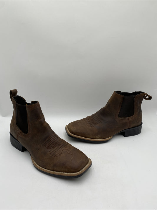 Ariat Men's Booker Ultra Western Boots Brown Size 11D -  BrokenInBoots