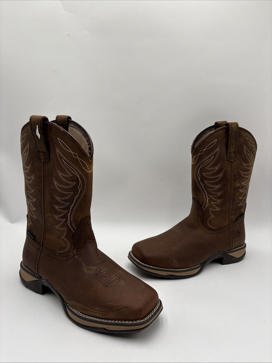 Ariat Women's Anthem Waterproof Western Boots Brown Size 7.5B