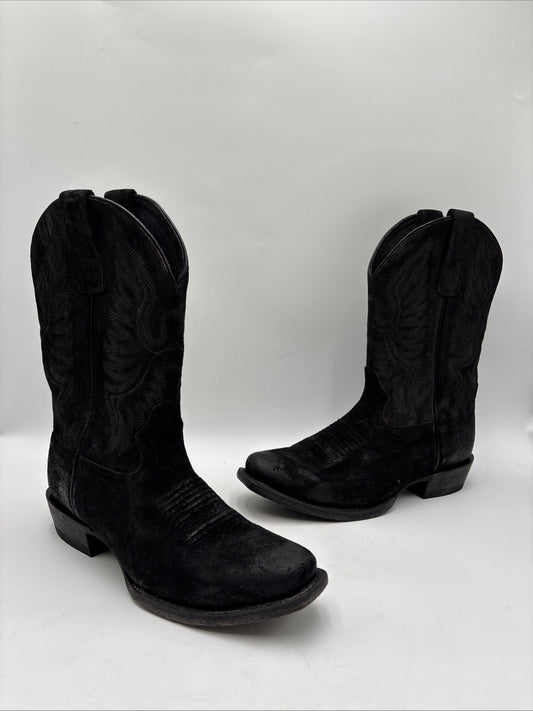 Ariat Men's Circuit High Stepper Western Boots Black Size 8.5D