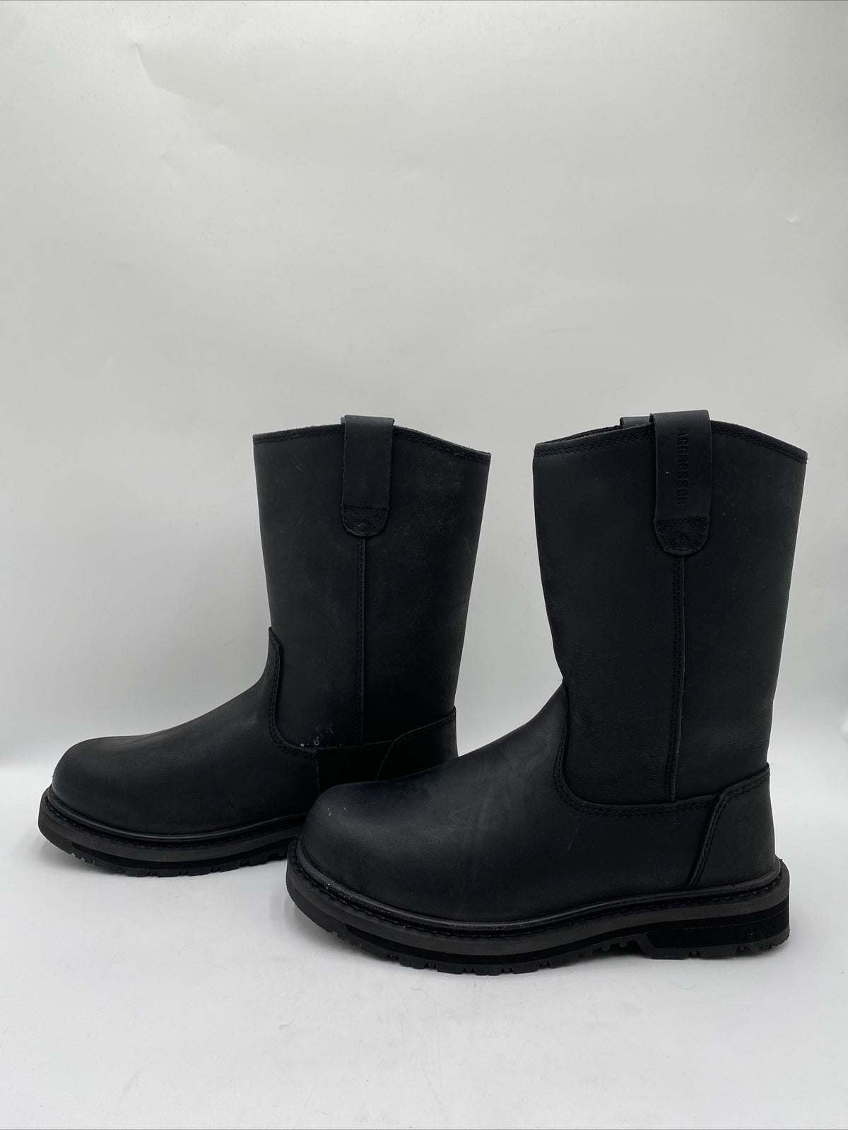 Aggressor Men's Leveler Soft Toe Boots Black Size 8 -  BrokenInBoots