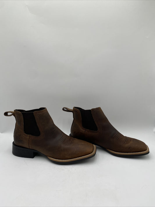 Ariat Men's Booker Ultra Western Boots Brown Size 10D -  BrokenInBoots